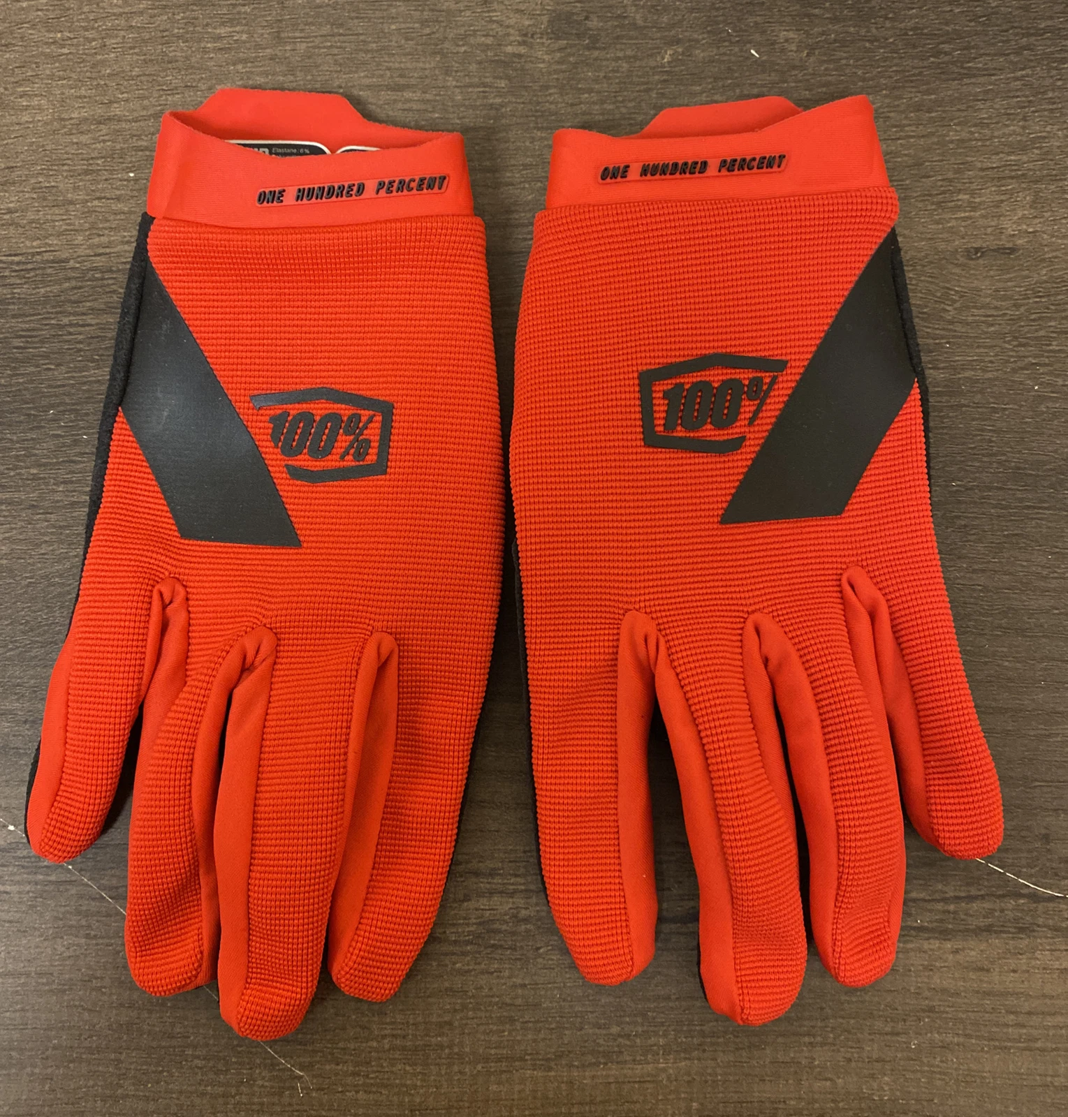 100% Ride Camp Gloves Size: Medium PN #10018-003-11 In Stock To Ship! #M652
