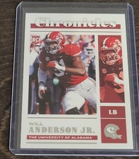 2023 Panini Chronicles Draft Picks Card #12 Will Anderson (RC) HOUTexans/Bama 🏈