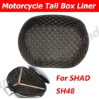 Tail Top Box Inner Liner Pouch Cover Mat For SHAD SH48 Top Case Box NonSlip 48L