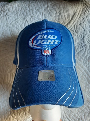 NFL Cap Hat Blue White Football Logo 