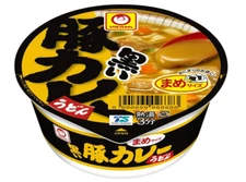 30007 Made in japan Kuroboku Mame Pork Curry Udon Noodle 42g x 12 (Mini Size)