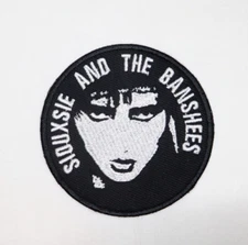 Siouxsie and the Banshees Patch Iron on Applique Alternative Goth Punk Darkwave 