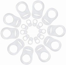 MAM ADAPTPOR - For MAM dummies dummy pacfier mams silicone ring holder adapter