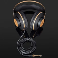 Genuine AKG K92 Over-Ear Closed-Back Monitor Studio Stereo Headphones Black/Gold