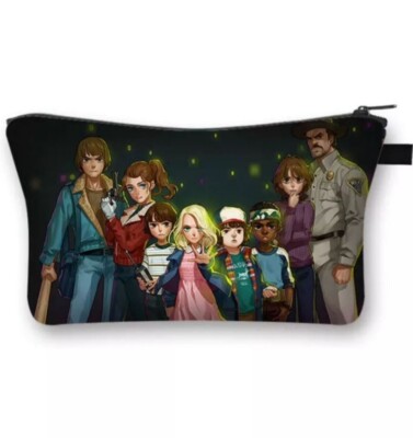 Stranger Things Kulturbeutel Halloween Aufbewahrung Tasche Bag