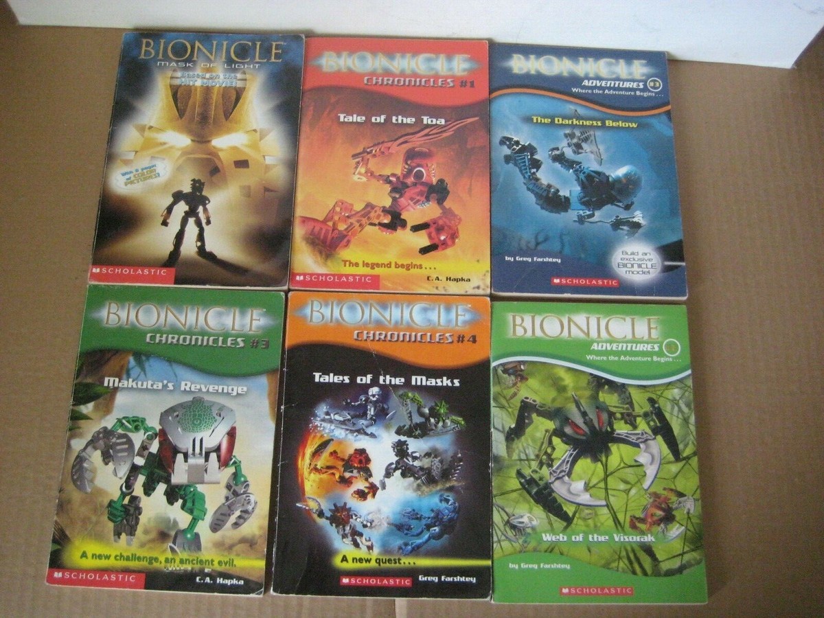 BIONICLE Kids Reading Chapter Books ~ MIX Titles ~ Lof of SIX | eBay
