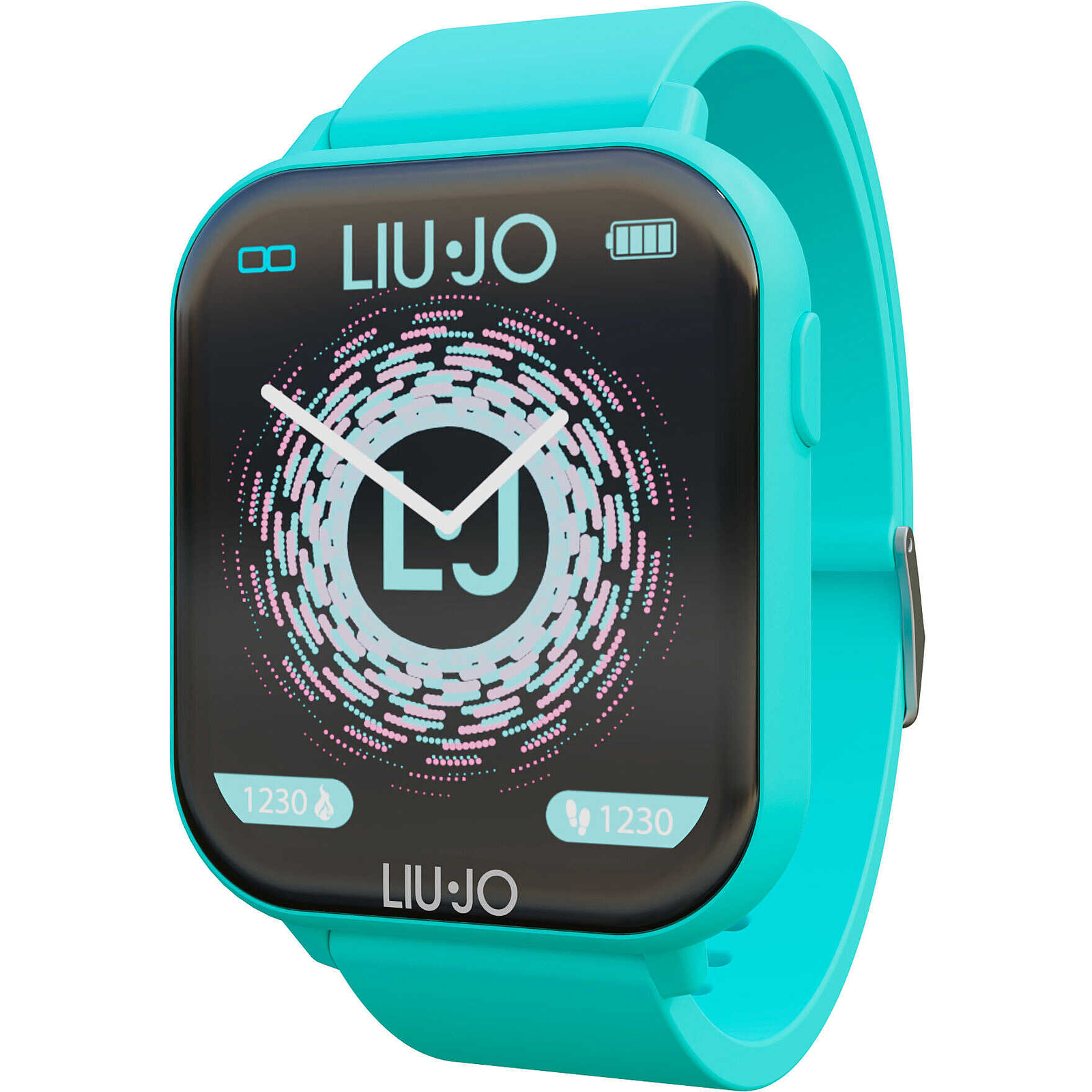 Smartwatch LIU JO LUXURY VOICE COLOR SWLJ068 Silicone Turchese Touchscreen