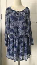 NWT Guess Floral Dress Blue Size S