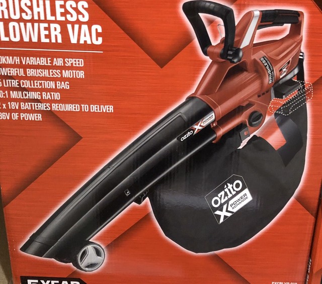 ozito 18v blower vac review