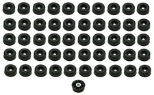 250 ROUND RUBBER FEET BUMPERS - 1/2 H x 1 W TABLES, CHAIRS, DESKS, BEDS -US MADE