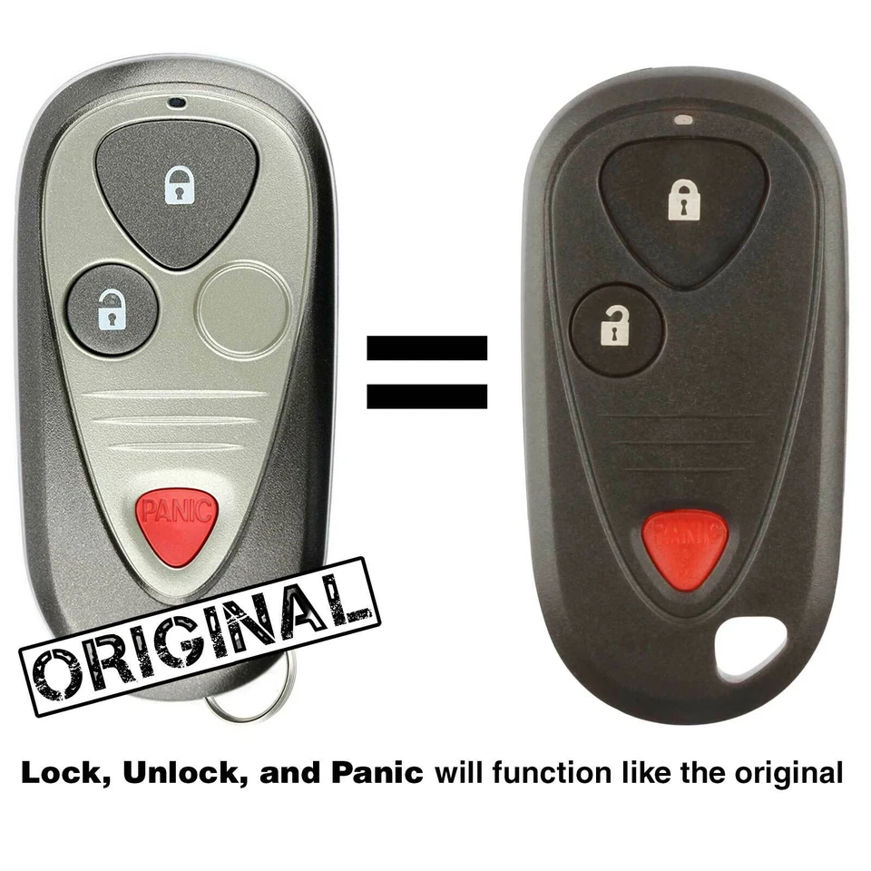 Keyless Entry Remote for 2001 2002 2003 2004 2005 2006 Acura MDX Fob Car Key - Image 2 of 4