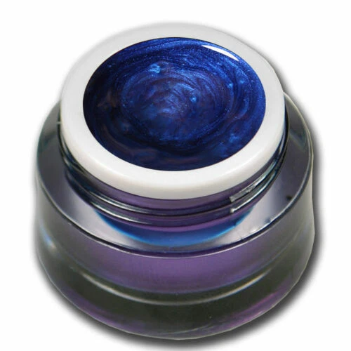 Metallische Gel-und Shellac-Lacke in Blau