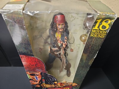 NECA Pirates of The Carribean 18in Cannibal Jack Sparrow for sale