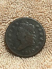 1810 CLASSIC HEAD LARGE CENT, G/VG