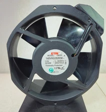 Etri 148VK0282030 AC Axial Cabinet Cooling Fan AC 115V 32 Watt