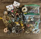 Vintage Costume Jewelry Necklaces, Bracelets, Earrings Large Lot 3.8 Lbs