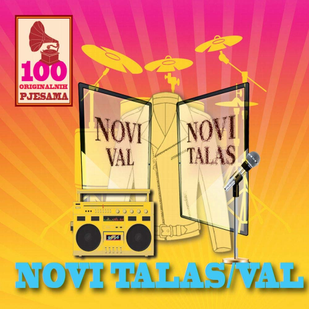 RAZNI NOVI TALAS/VAL, 100 ORIGINALNIH PJESAMA (CD)