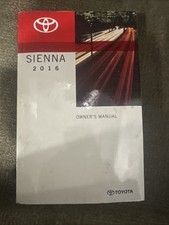 2016 Toyota Sienna Owner Manual Compatible With Oem Owners Manual Factory 2016 Toyota Sienna Owner Manual Compatible With Oem Owners Manual Factory