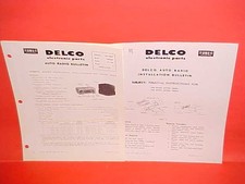 1960 Buick Electra Lesabre Invicta United Motors Delco Radio Service Manual Wb