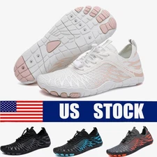 Womens Mens Water Shoes Aqua Shoes Beach Swim Barefoot Non Slip Surfing Size US