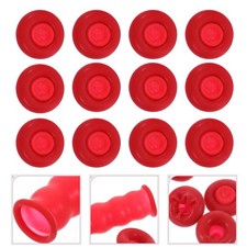 Durable Reusable Latex Caulk Caps Red Sealer for Open Caulking Tube Protection