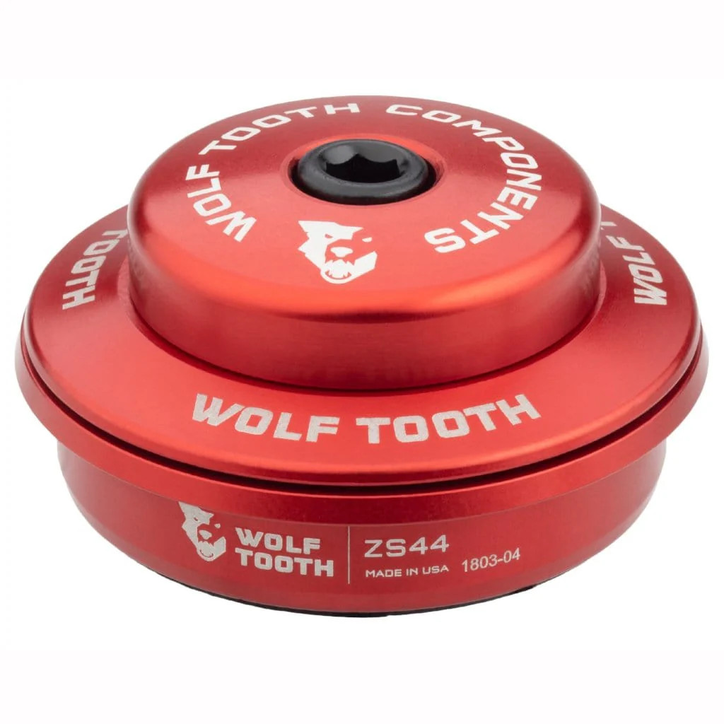Гарнитура Wolf Tooth Red 6mm ZS44286 - Авиационный алюминий картриджные подшипники 9990₽
