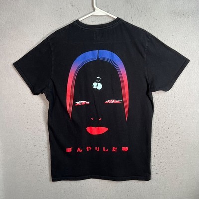 Edwin Ko Omote Black Graphic Print T Shirt Adult Mens Large 100% Cotton