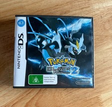 Pokemon Black Version 2 Nintendo DS Replacement Case ONLY No Game - For Display