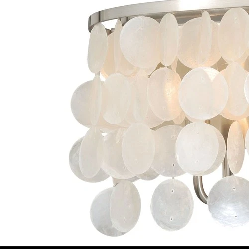 Elsa 3-Light Bathroom Light in Transitional and Flush Style 6.25 Inches Tall and - Picture 5 of 5