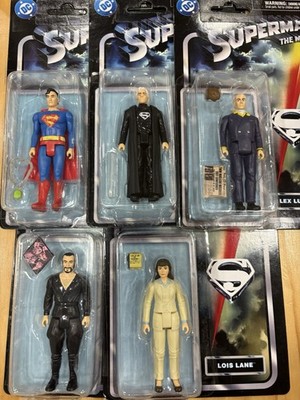 LOT of 5 Superman Movie Fig 2025 Spin Master Superman, Lois, Lex, Zod, Jor-El