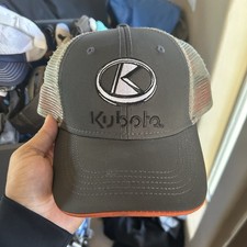 Kubota Tractors Power Equipment Adjustable Cap Hat OSFA