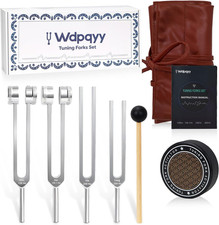Tuning Forks for Healing 128Hz, 136.1Hz, 256Hz, 384Hz , Weighted  Unweighted Tu