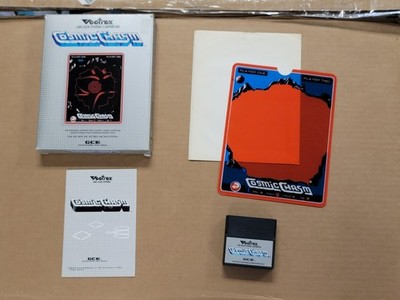 Cosmic Chasm Vectrex Complete In Box CIB Near Mint With Overlay (B)