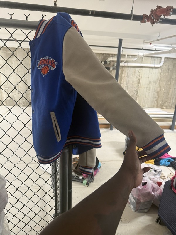 New York Knicks Varsity Jacket Extra Large