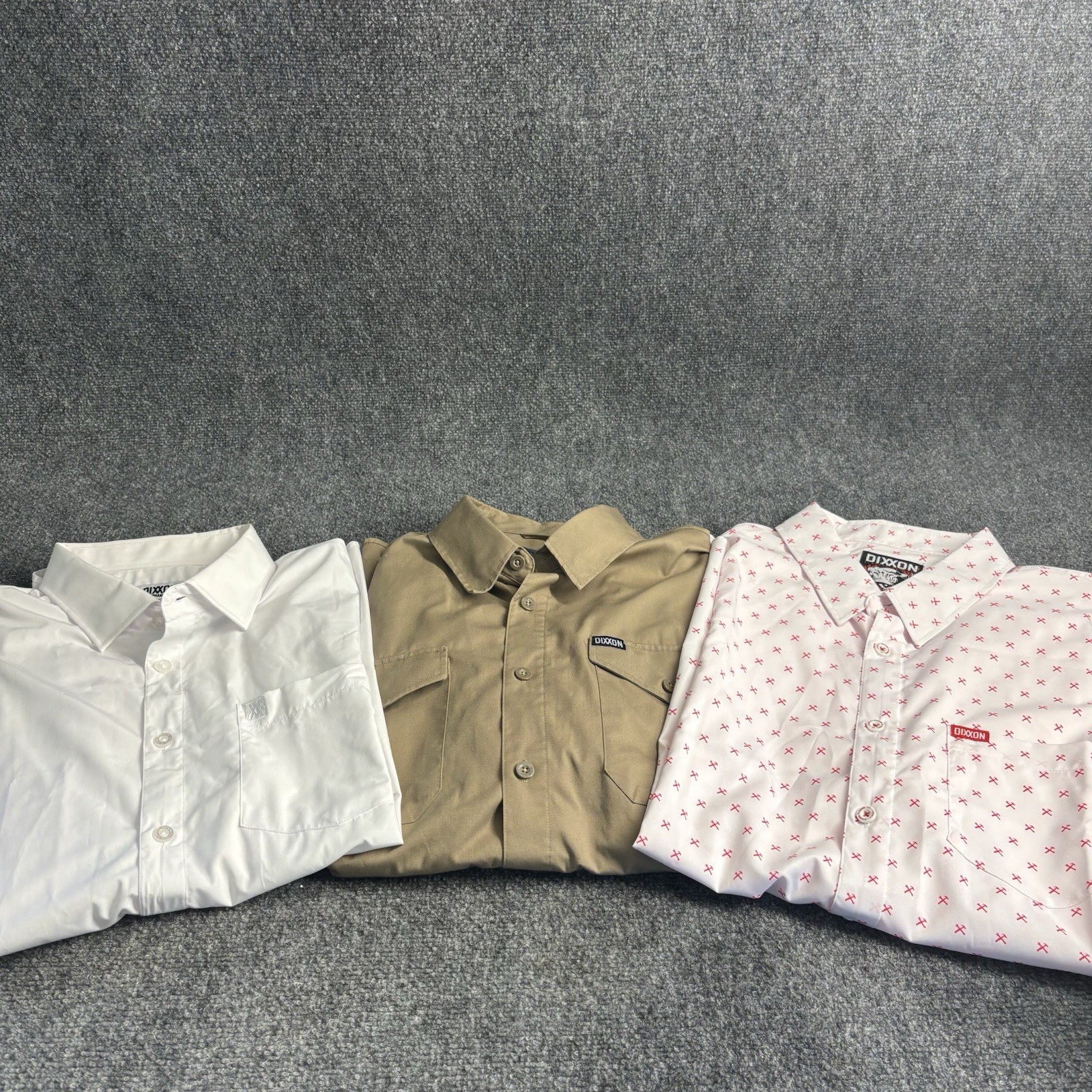 Dixxon Flannel Company Short Sleeve 2-3xl - Lot Of 3 Shirts Workforce And Dress