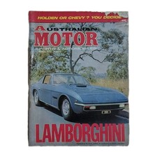 Australian Motor Sports & Automobiles Vintage Magazine March 1970 Lamborghini