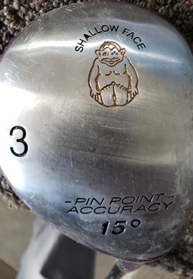 ADW Aero Dynamic Pin Point Accuracy  15* #3 Fairway Wood W New Grip