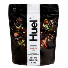 Huel Hot Savory Meal Replacement Beverage 24oz Flavorful Quick Microwave Meal