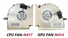 New GE75 Raider 10SE 10SF 8RE 8RF 9SE 9SF CPU GPU Cooling Fan N414 N417 *rr