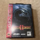 Mortal Kombat II (Sega Genesis, 1994) tested. With case and manual