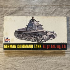Esci German Command Tank Kl. Pz. Bef. Wg. I B 1/72 Scale Model Kit
