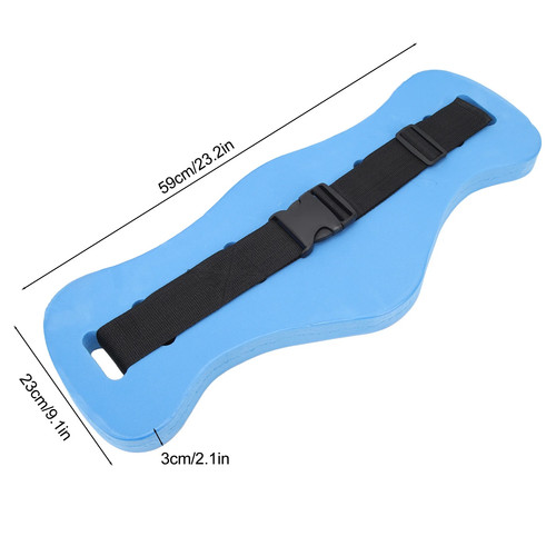 Cintura Galleggiante Nuoto EVA Riduzione Pressione Articolare Regolabile Flessibile Fit - Foto 5 di 24