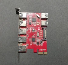 5/7 Port USB 3.0 PCI-E Card USB 3.0 Hub Controller PCI Express Adapter Card