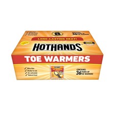 HotHands Toe Warmer 36 pairs 72 Warmers Winter Ready to use Fast Free Shipping