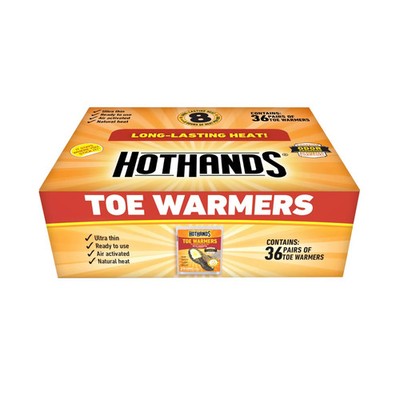 HotHands Toe Warmer 36 pairs (72 Warmers) Winter Ready to use Fast Free Shipping