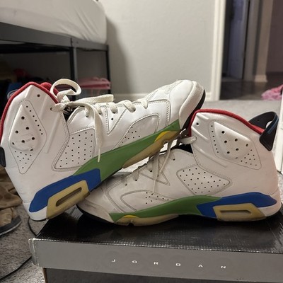 Nike Air Jordan 6 Retro Men's Size 11.5 Olympic color way