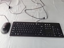 HP Computer Keyboard With HP Mouse