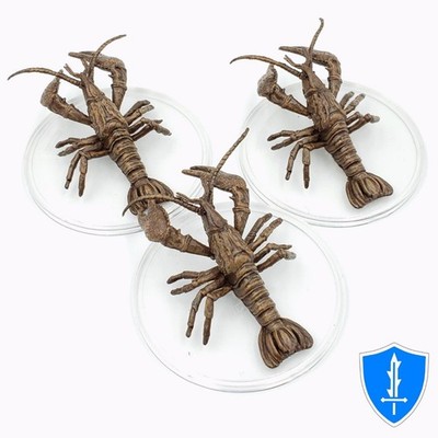 Giant Crayfish x3 - Ghost Light #34 D&D Icons of the Realms Miniature