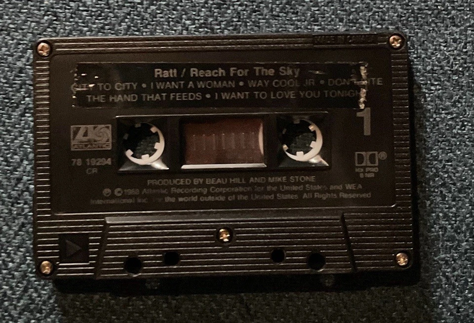 Ratt- Reach For The Sky Cassette Tape - Image 3 of 4