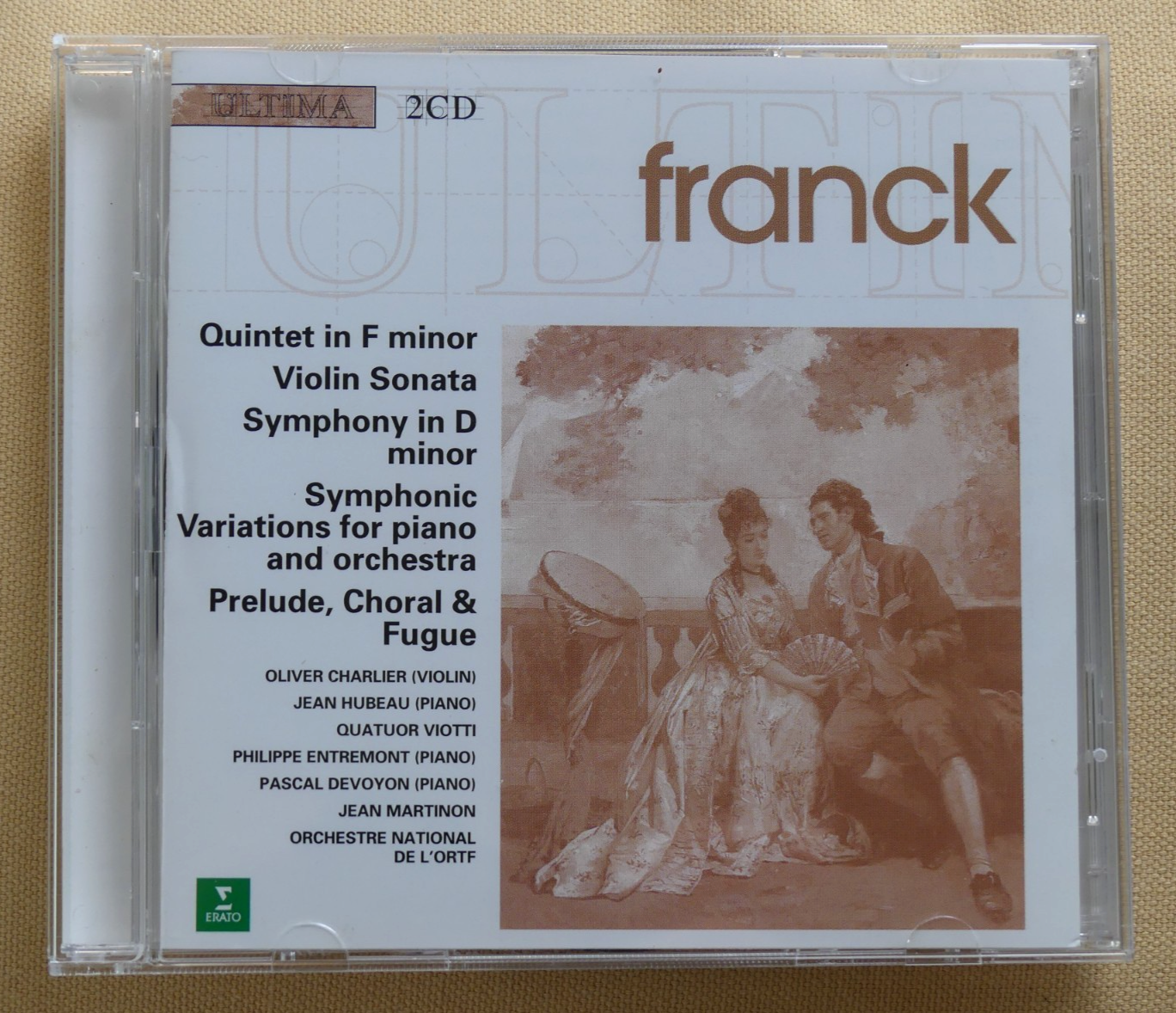 Cesar Franck : Symphony In D Minor / Chamber Works - 1998 Erato Double CD